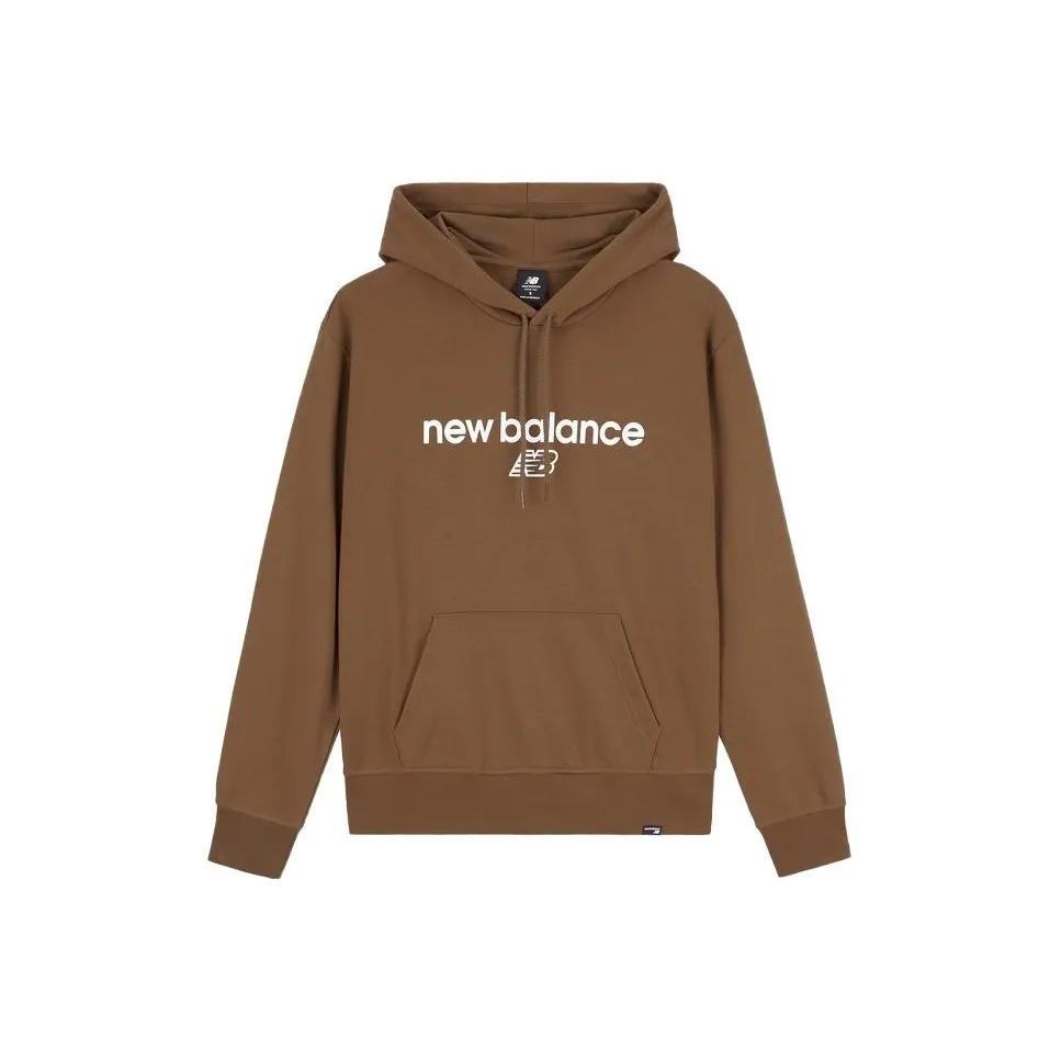 New Balance совместный бренд Sport Seasonal Толстовка Мужская Коричневая