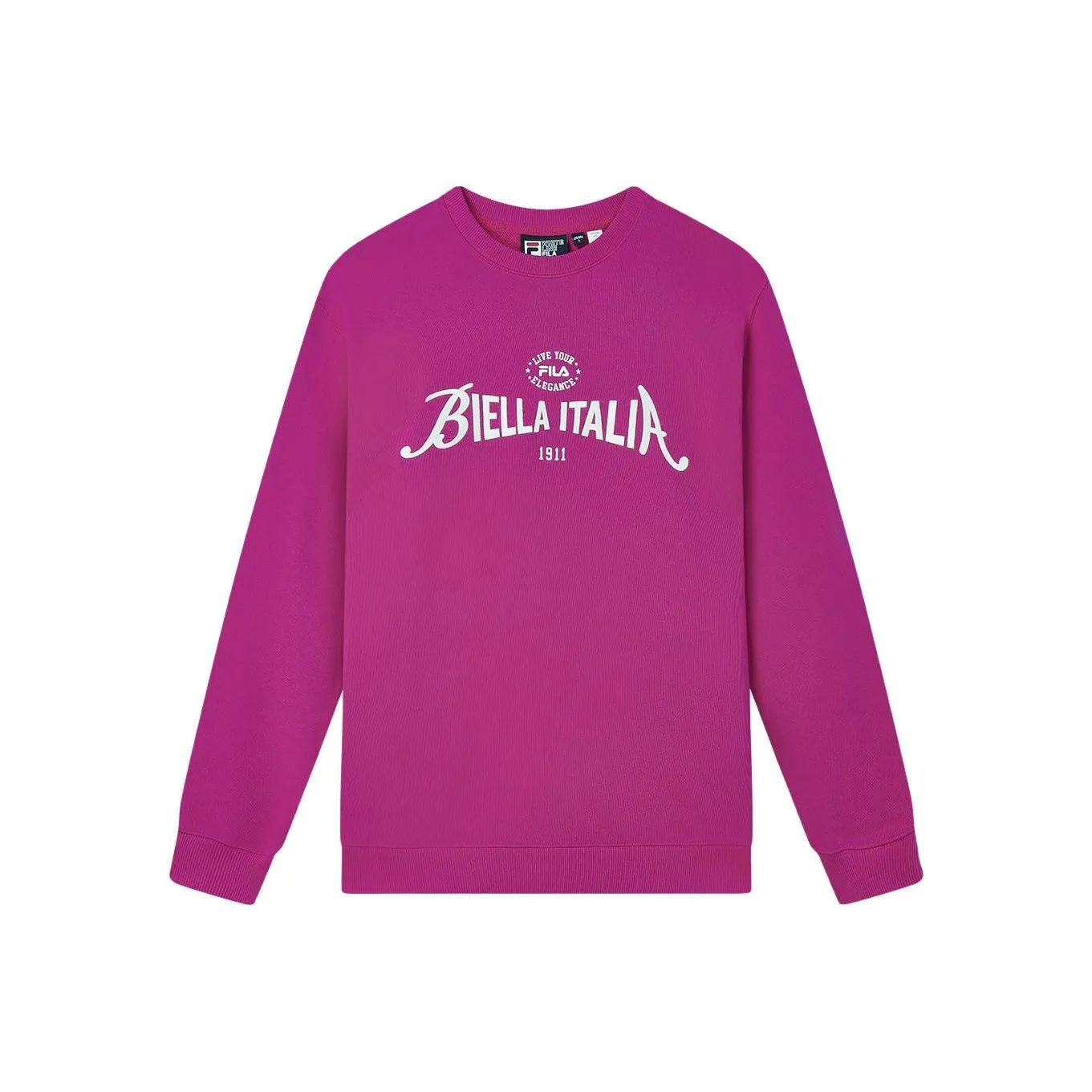 FILA Sweatshirt Unisex True Rose Red