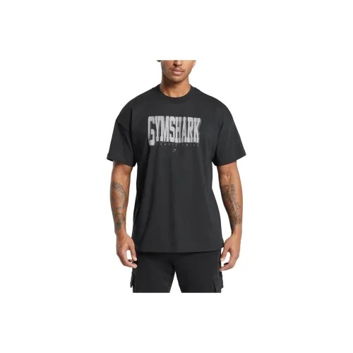 GYMSHARK Черная Мужская Рубашка