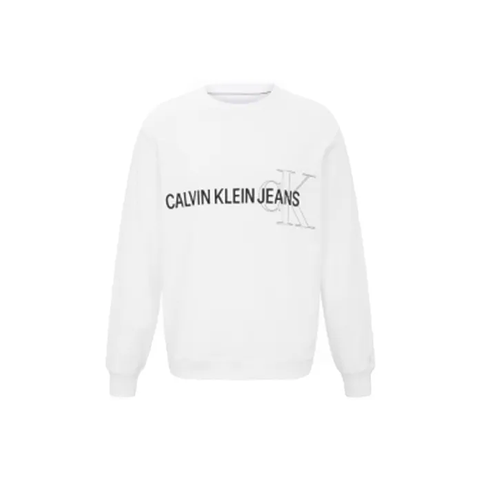 CALVIN KLEIN Sweatshirt Men's White