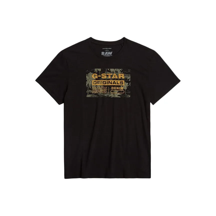 G STAR RAW T Shirt Men's Pitch Black