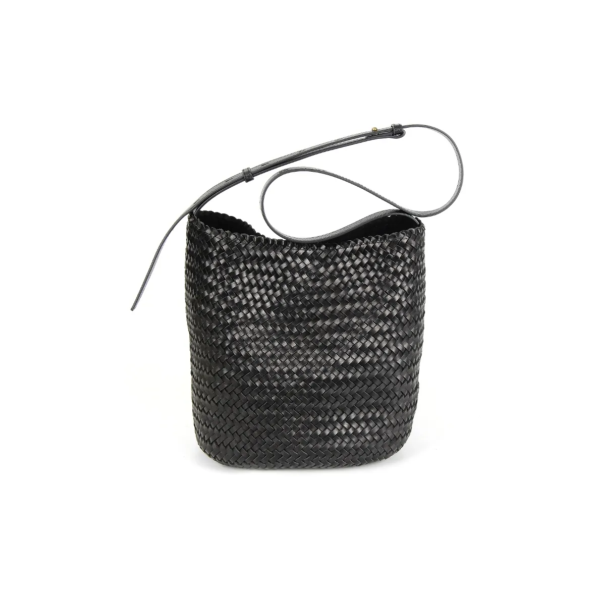 YOCAMU Сумка-ведро из крупнозернистой текстуры крупная женская многоцветная