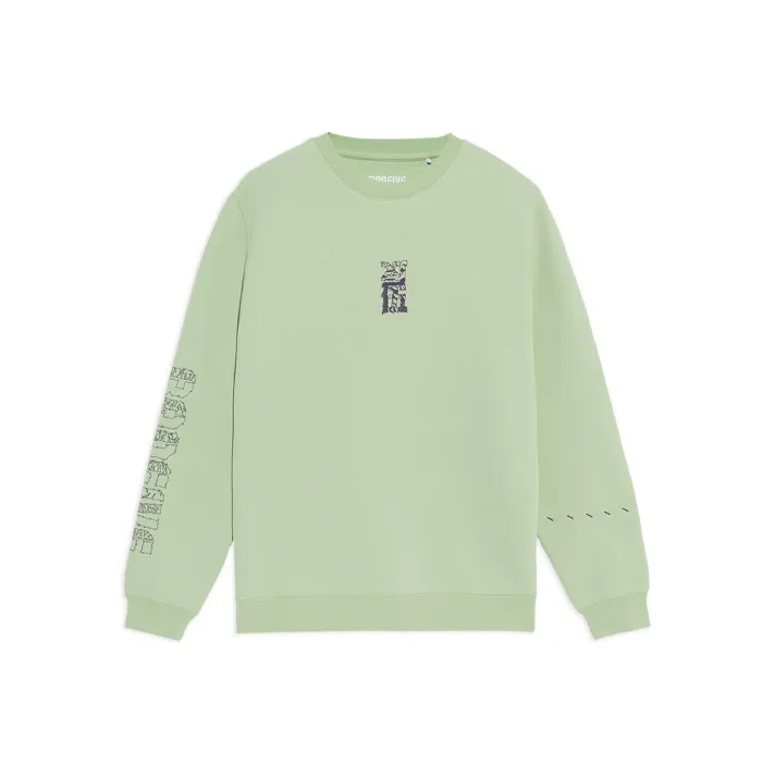 LINING Толстовка Мужская Aqua Celadon Green