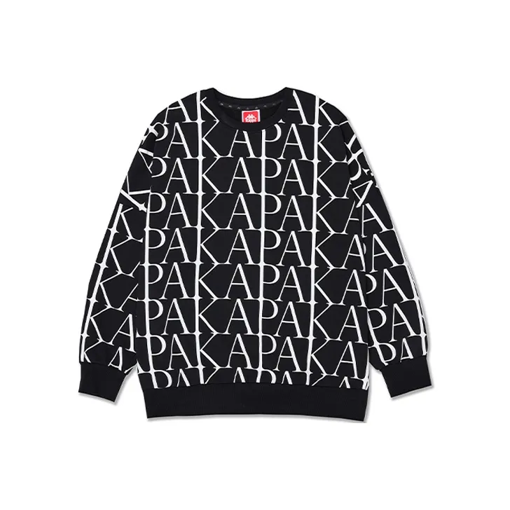 KAPPA Минеральный черный Унисекс Свитшоты