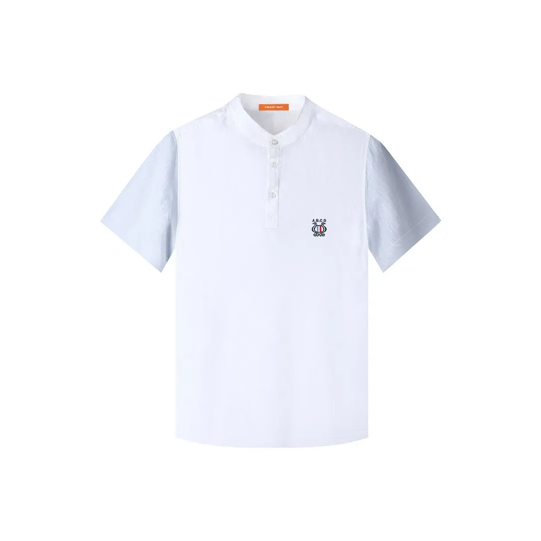 CRAZY NUT T Shirts Men's White
