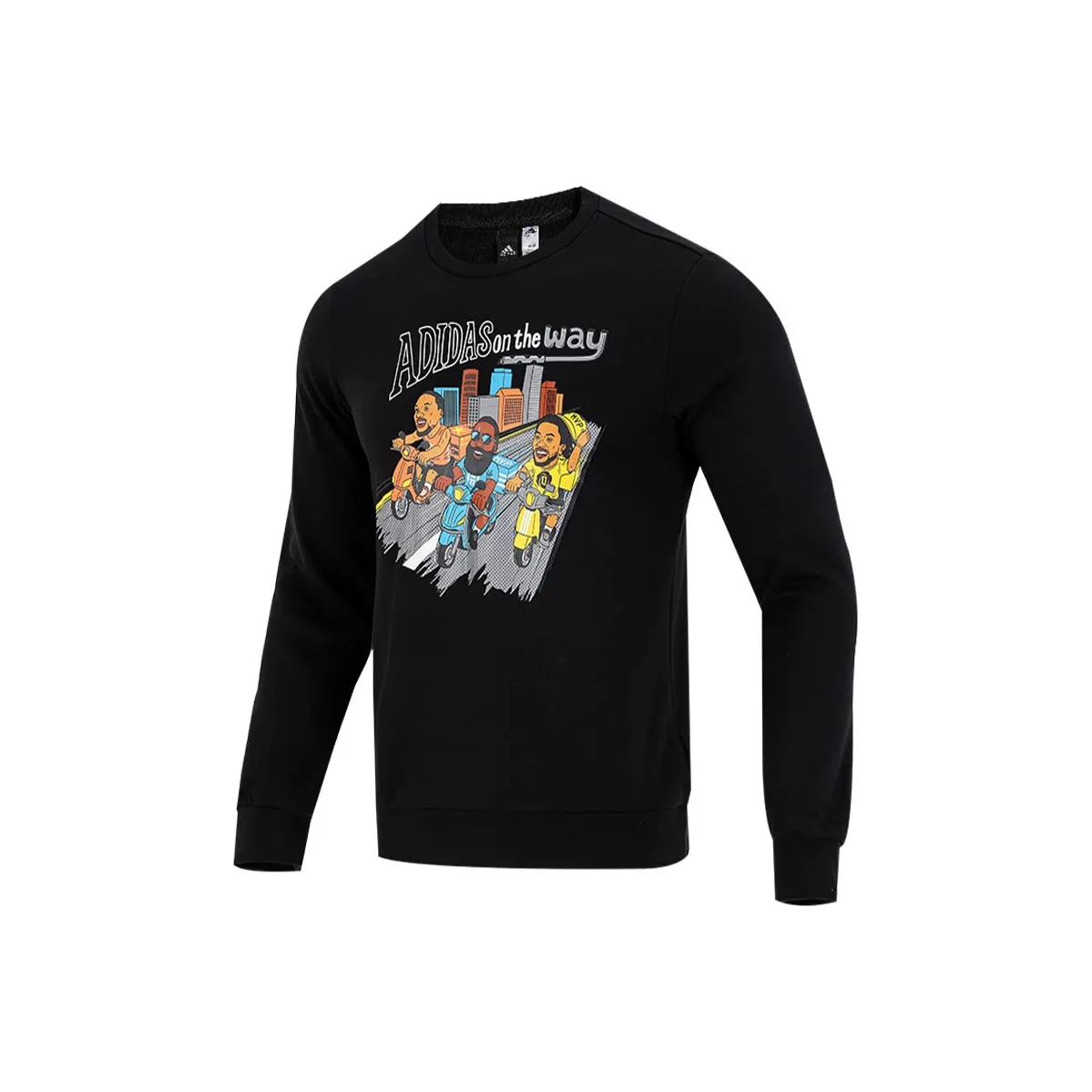 Adidas Мужские черные свитшоты