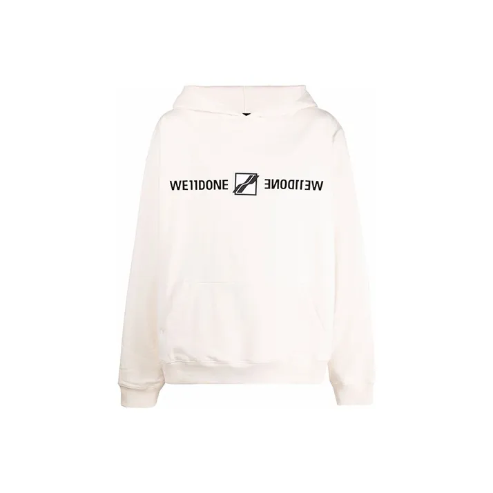 WE11DONE Белый Унисекс Свитшоты