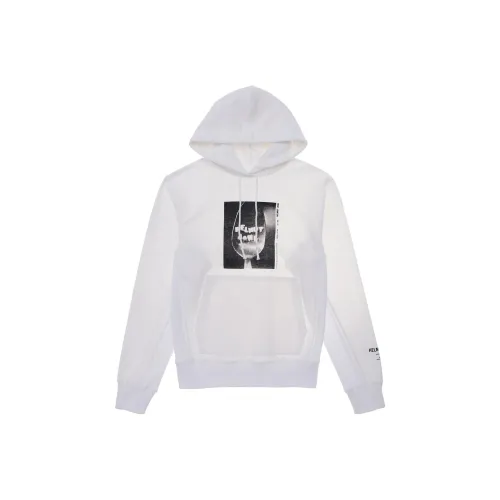 Helmut Lang Белый Унисекс Свитшоты