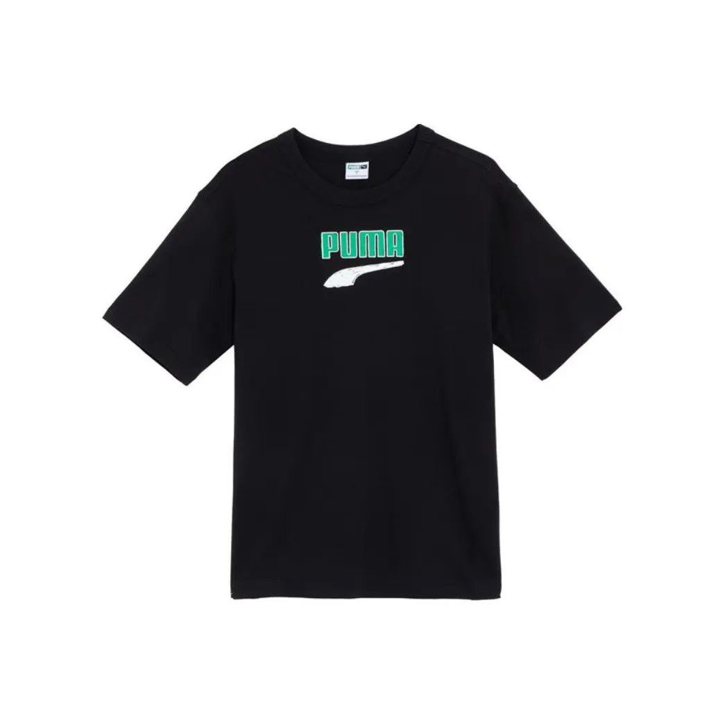 PUMA Downtown T-Shirt Унисекс Черный