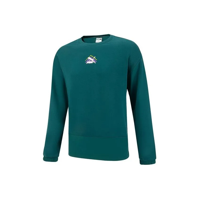 PUMA Зеленый Мужской Свитшот