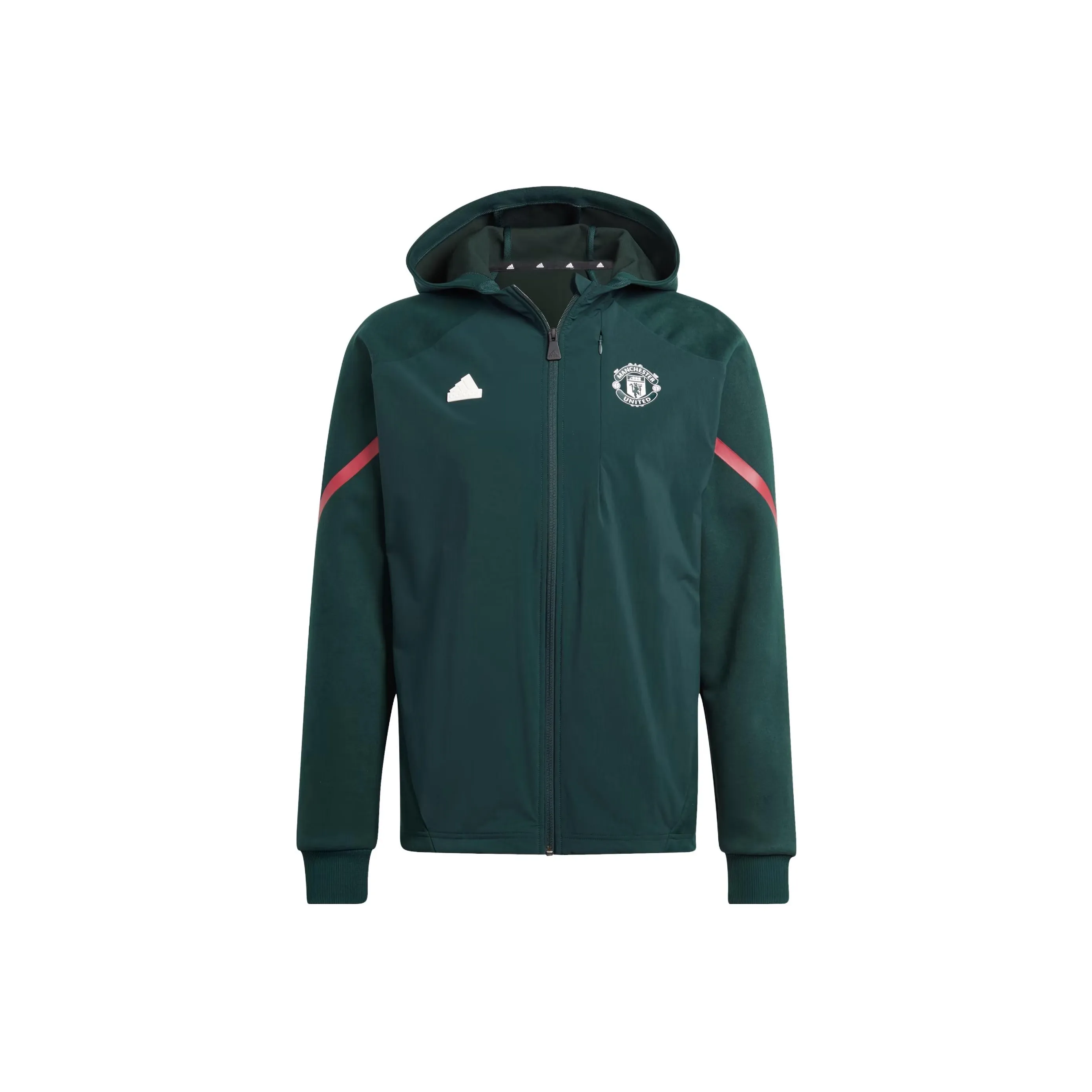 Adidas Manchester United Designed For Gameday Full Zip Hoodie
