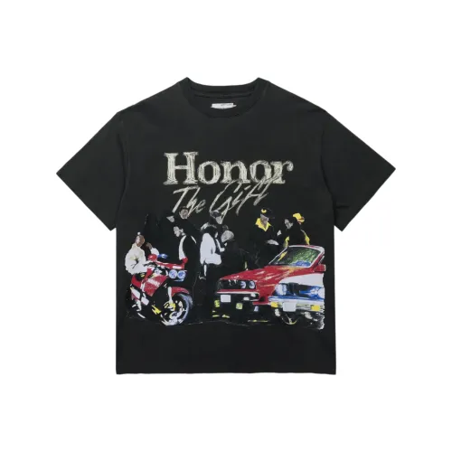 HONOR THE GIFT Черная Мужская Рубашка