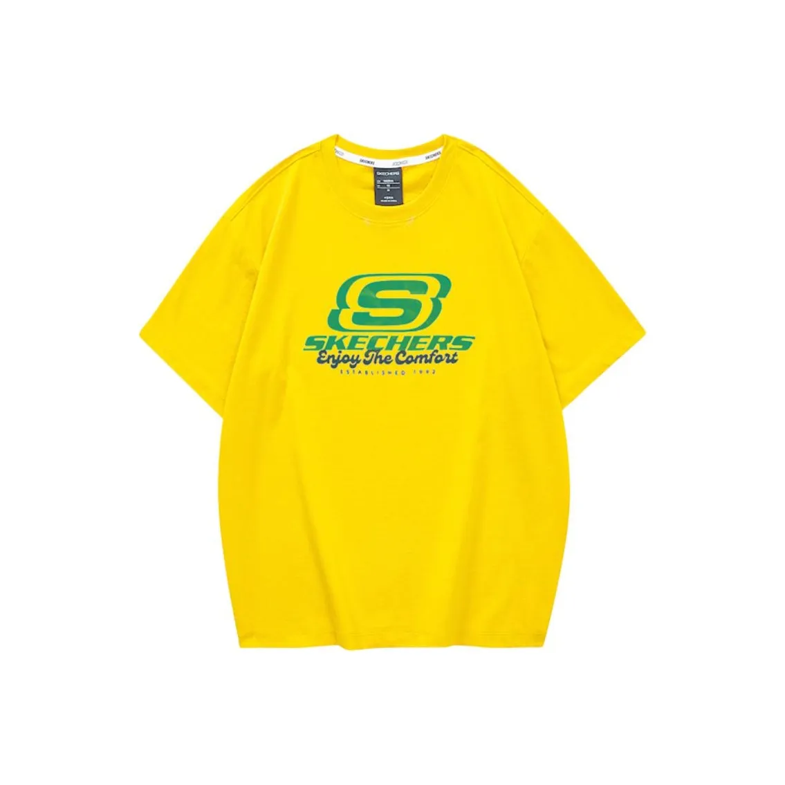 Skechers Colorful T-Shirt Унисекс Кукурузный Желтый