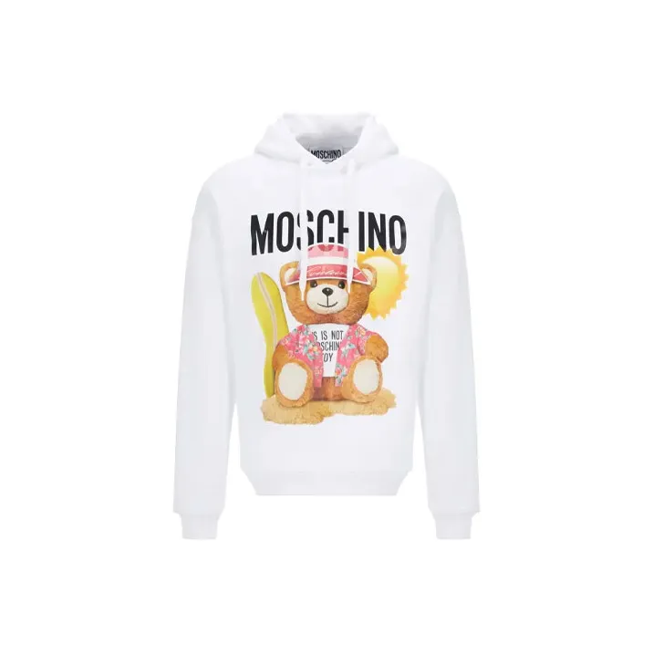 MOSCHINO Свитшот Мужской Белый