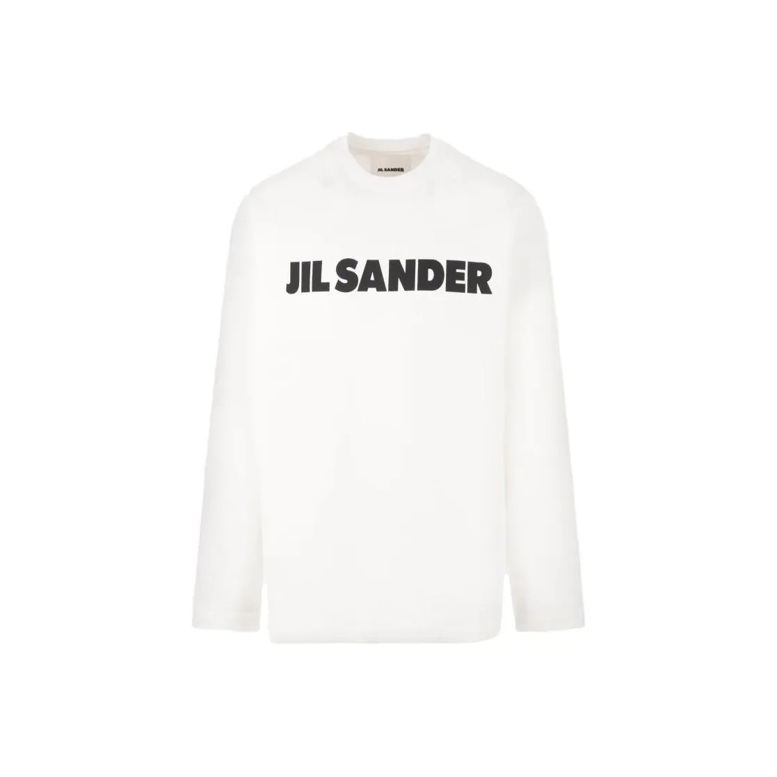 JIL SANDER Logo Printed Long Sleeved T Shirt