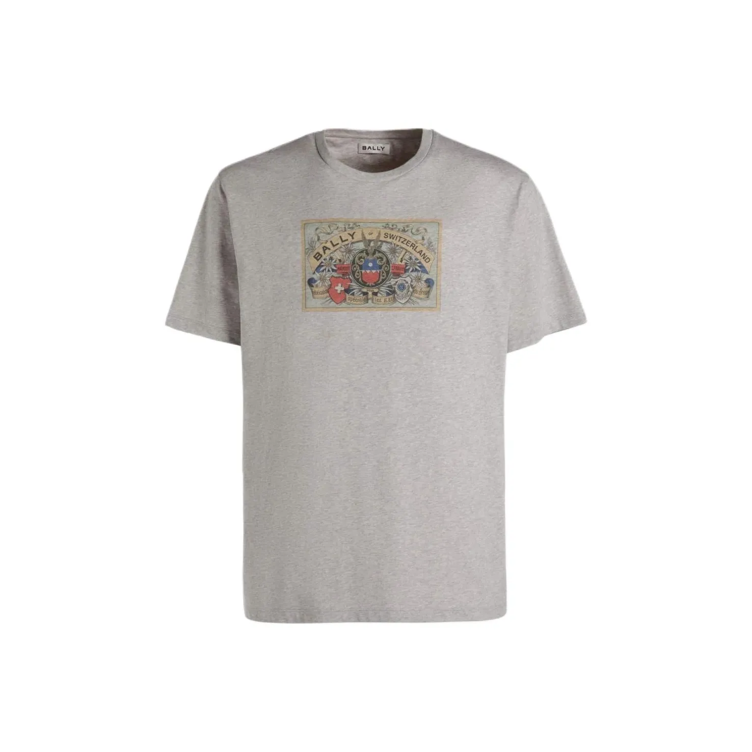 BALLY Серый Мужской T-Рубашки