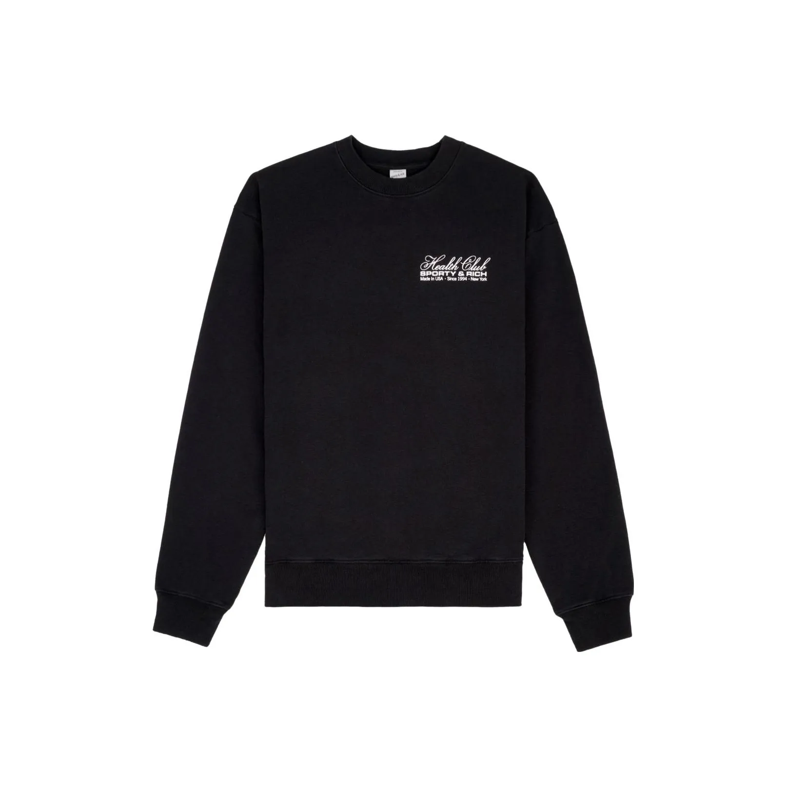 SPORTY & RICH Made In Usa Crew Neck Sweatshirt