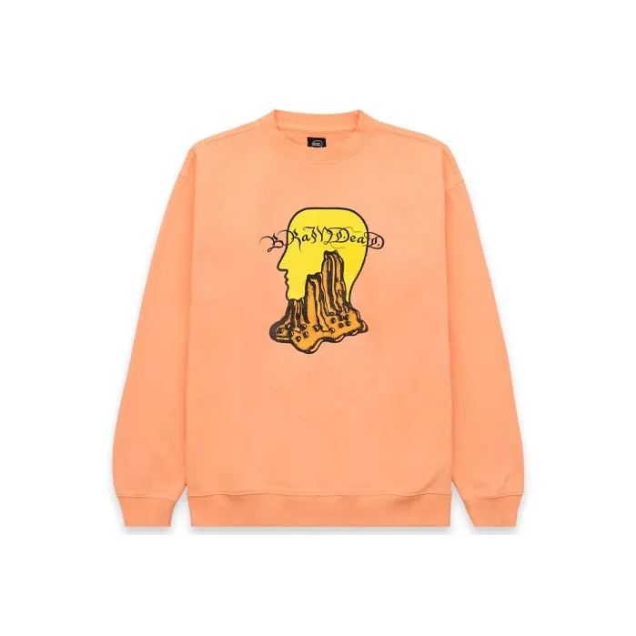 Brain Dead Свитшот Мужской Оранжевый