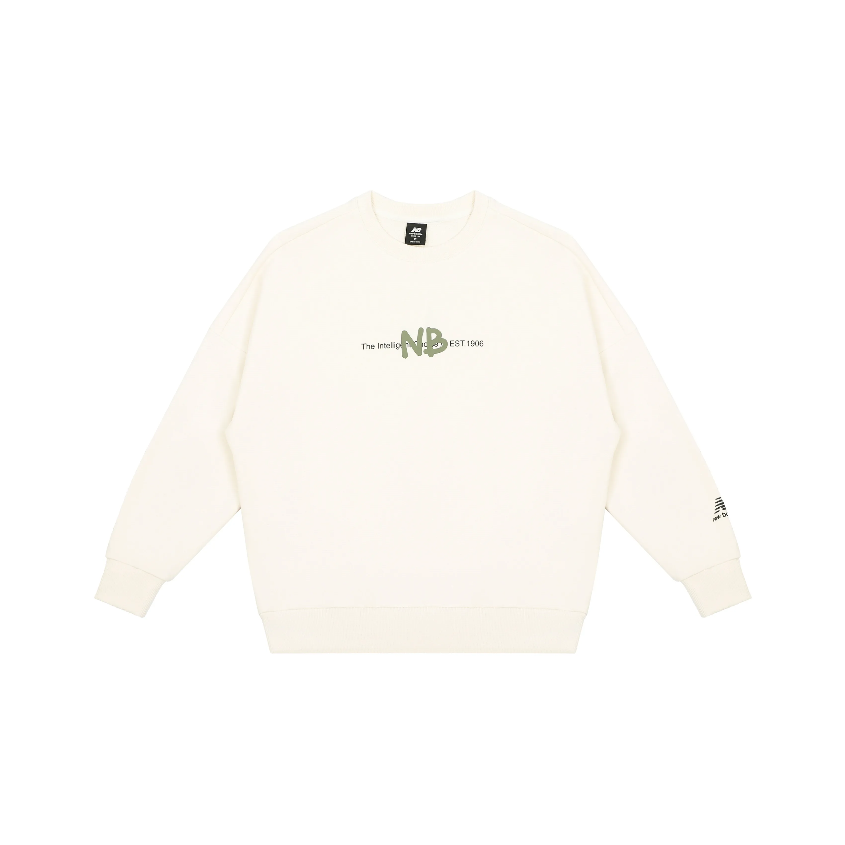 New Balance совместный бренд Толстовка Мужская Айвори