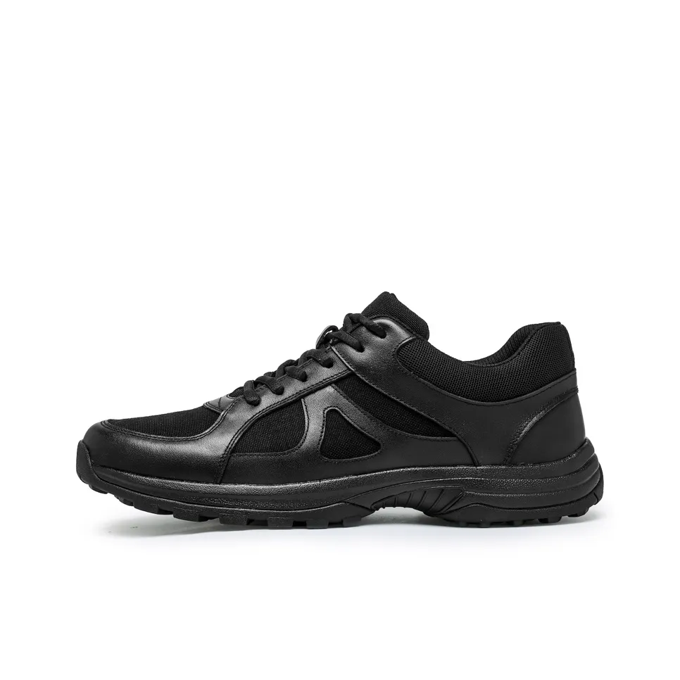 Shu Family Shock Absorbers Slip Resistant Low top Casual Shoes Men's Black