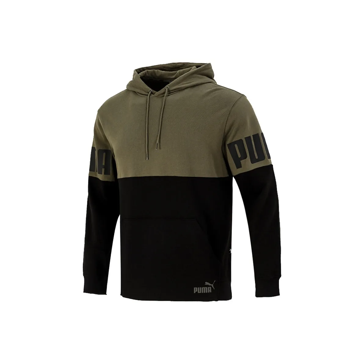 PUMA Армейский зеленый Мужской Свитшот