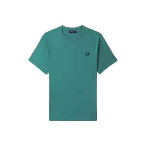 FRED PERRY Зеленая Мужская Рубашка