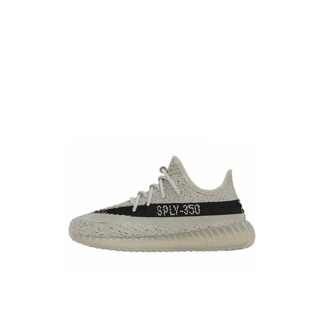 Adidas Originals Yeezy Boost 350 V2 Slip-resistant Abrasion-resistant Low Top Kids Lifestyle Shoes Green Black Infant