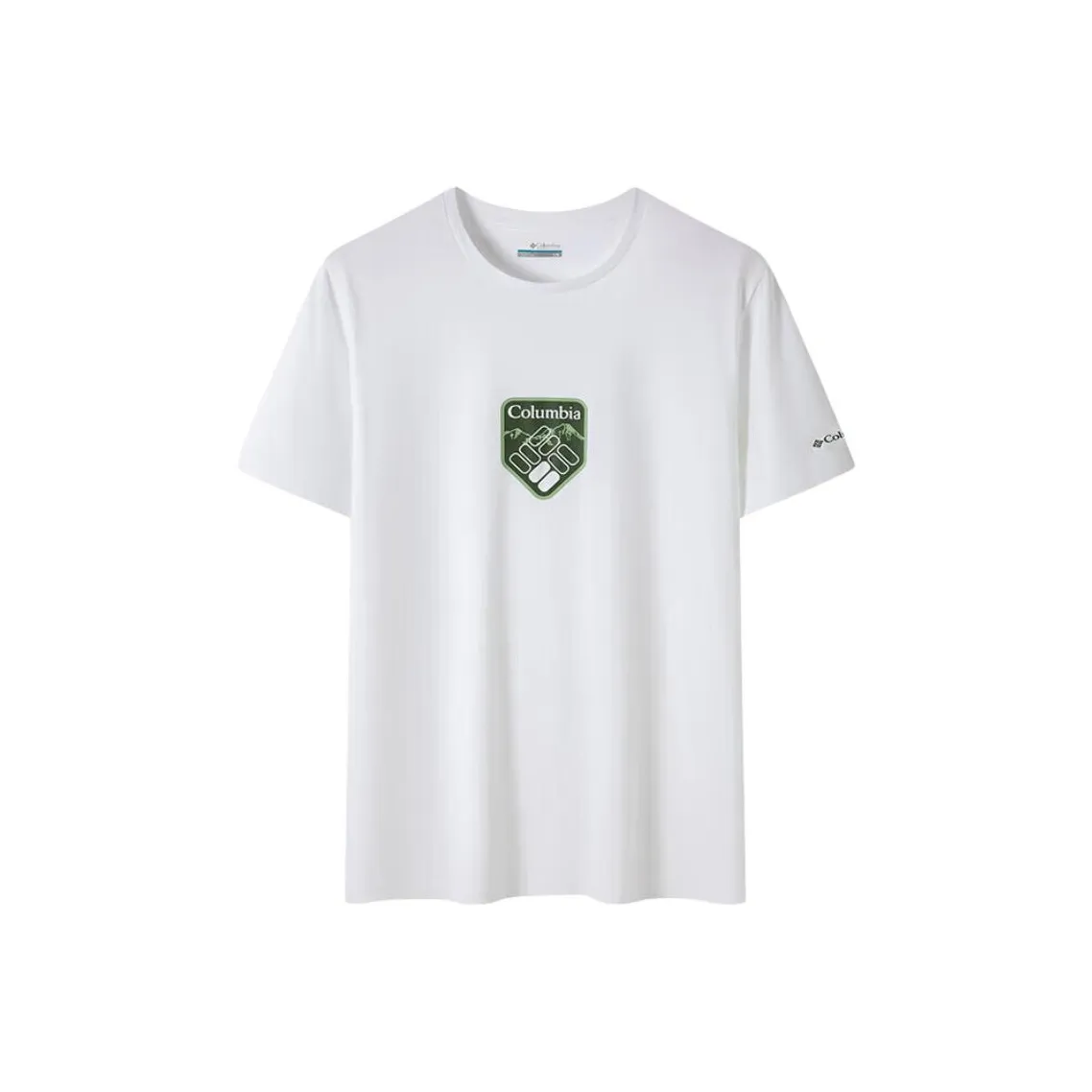 Columbia Белый 112 Мужская T-Рубашка