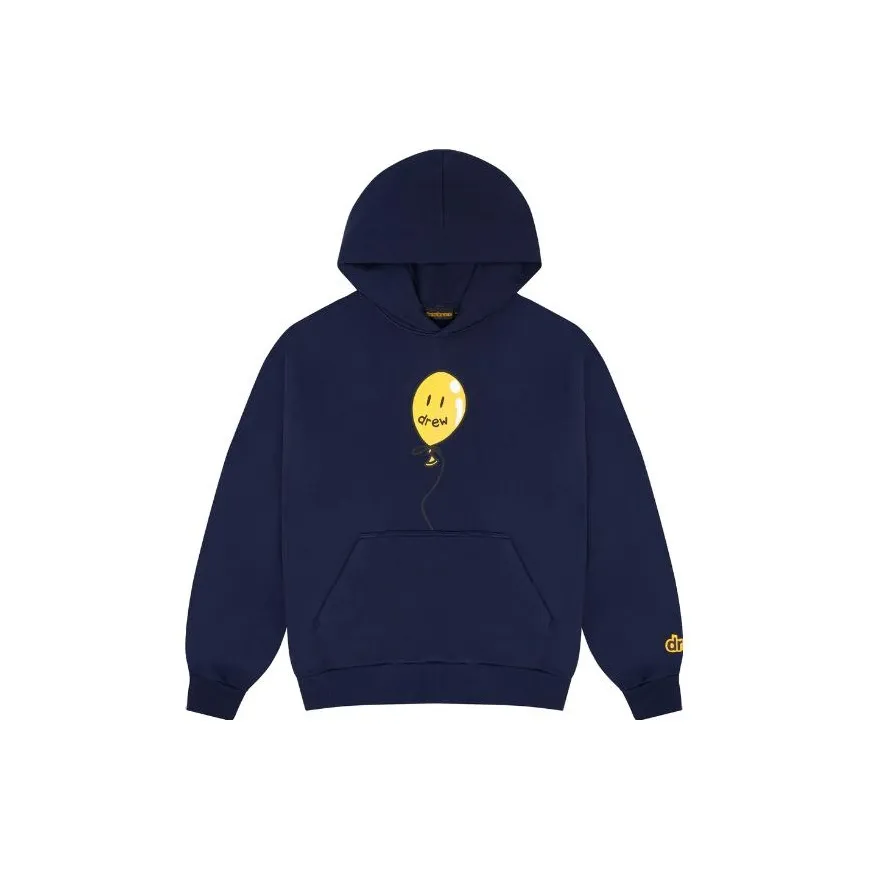 Drew House SS23 Joy Hoodie Темно-синий Синий Толстовка Унисекс Темно-морской Синий