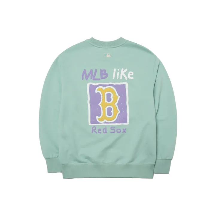 MLB Мятно-зеленый Унисекс Свитшоты