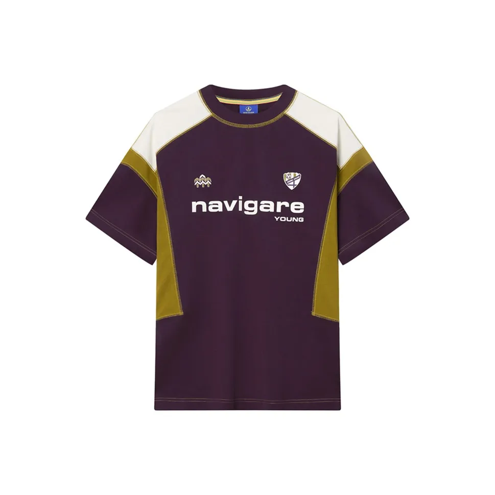 NAVIGARE T Shirt Unisex Night Purple/Green