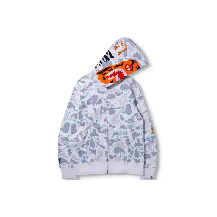Bape Space Camo Tiger Full Zip Hoodie