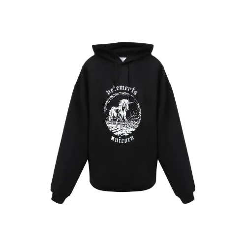 Vetements Черный Унисекс Свитшоты