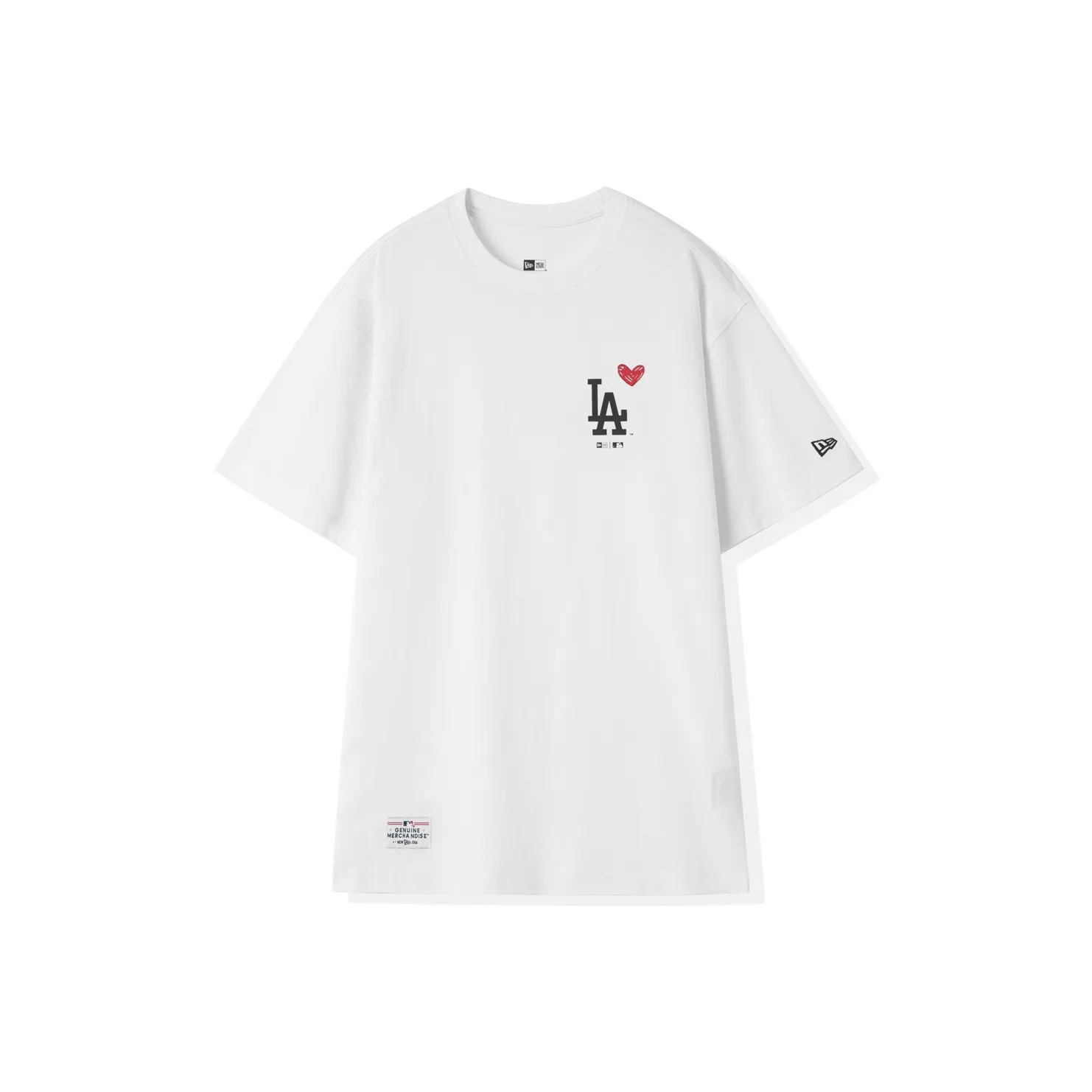 New Era T Shirts Unisex White