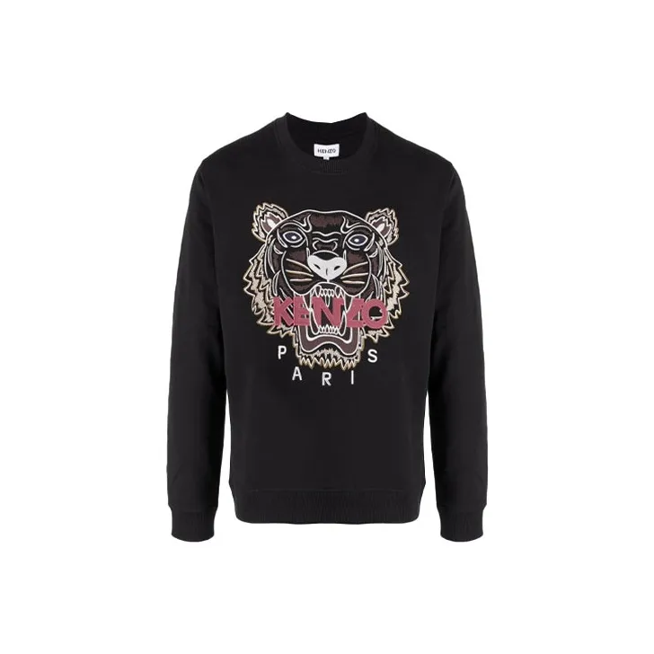 KENZO Tiger Head Embroidery Printing Hedging Hoodie