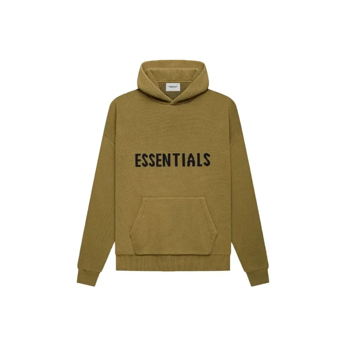 Fear Of God Essentials Knit Pullover Hoodie
