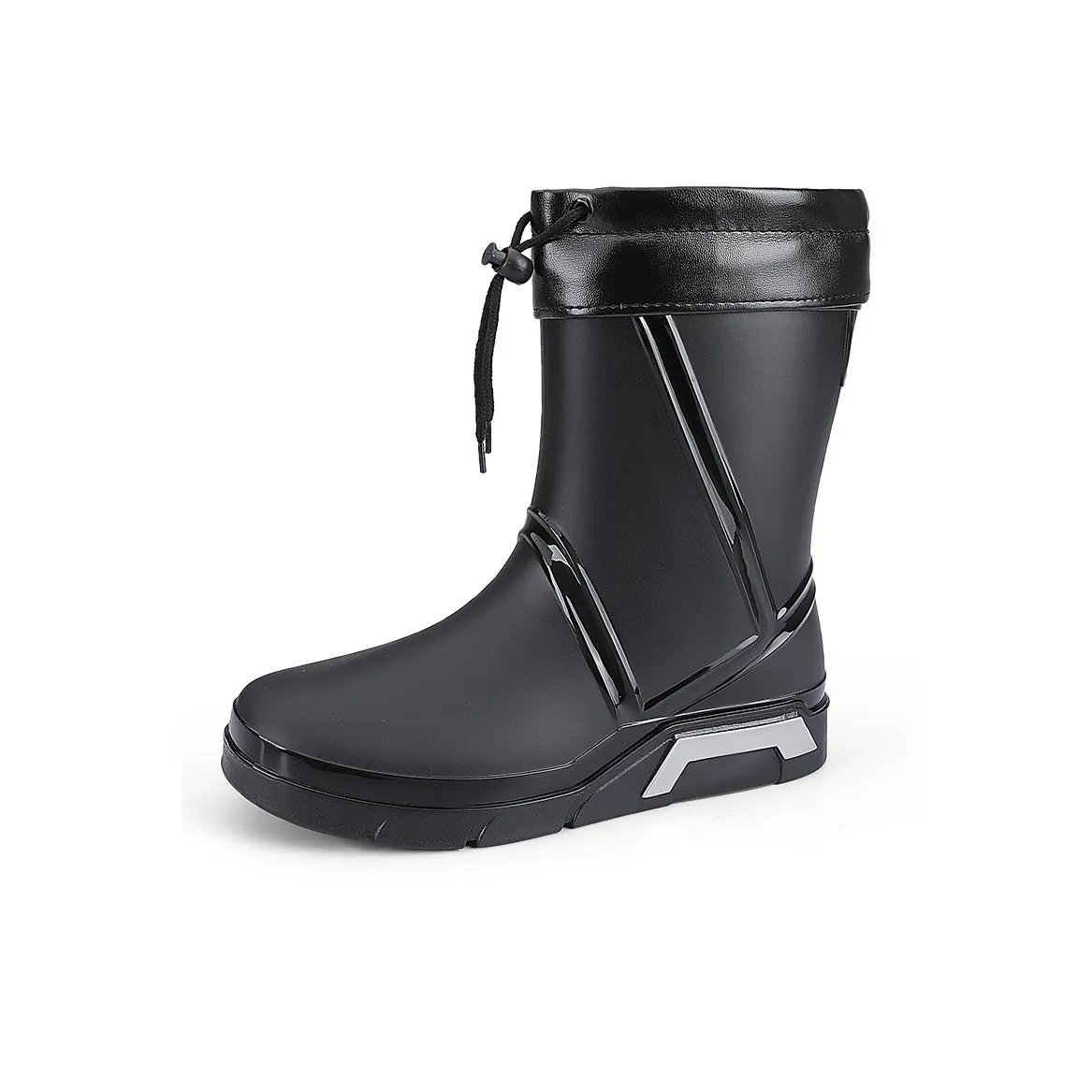 LONGYING Водонепроницаемые резиновые сапоги для мужчин
