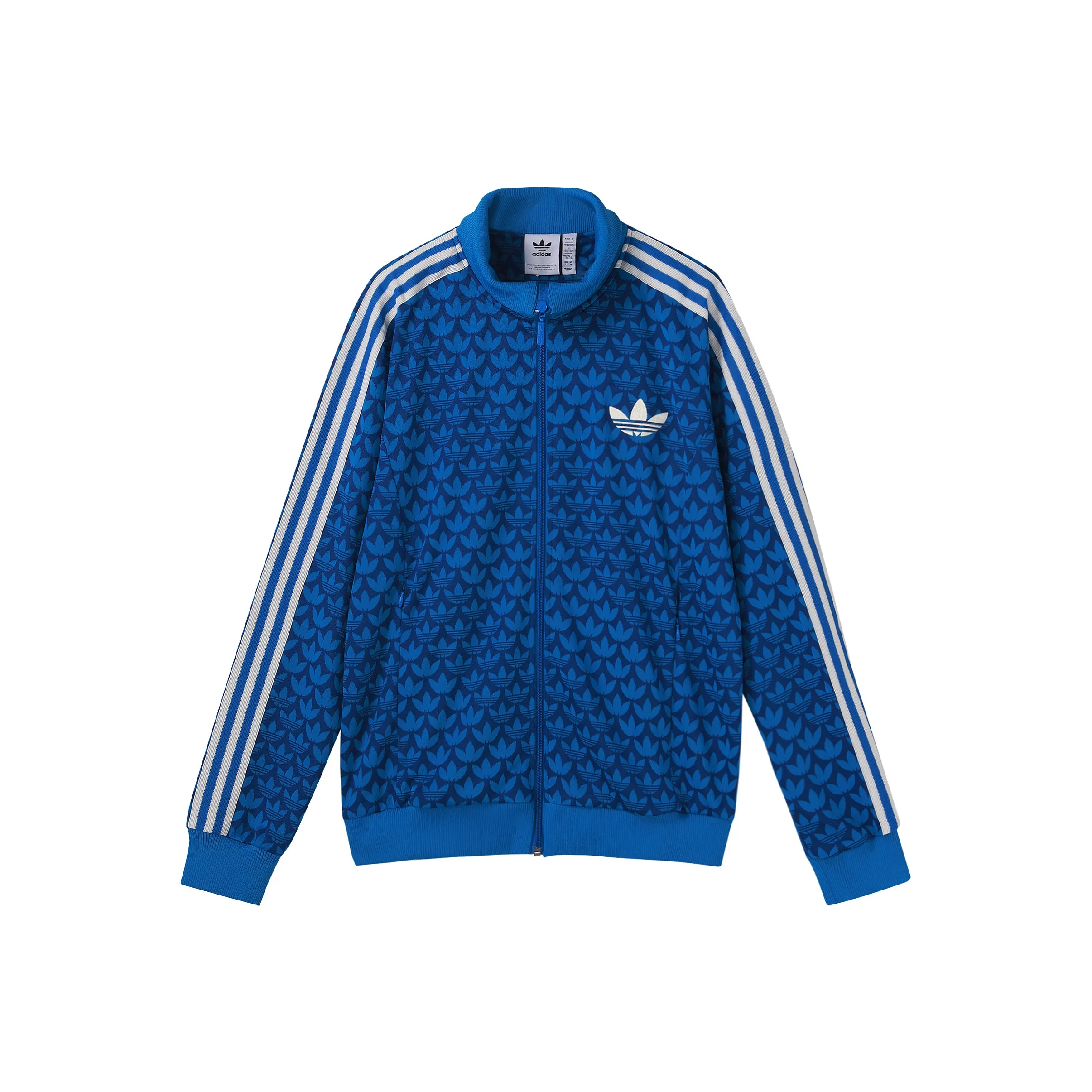 Adidas Originals ADICOLOR 70S MONOGRAM TRACK Sweatshirt Men's Blue