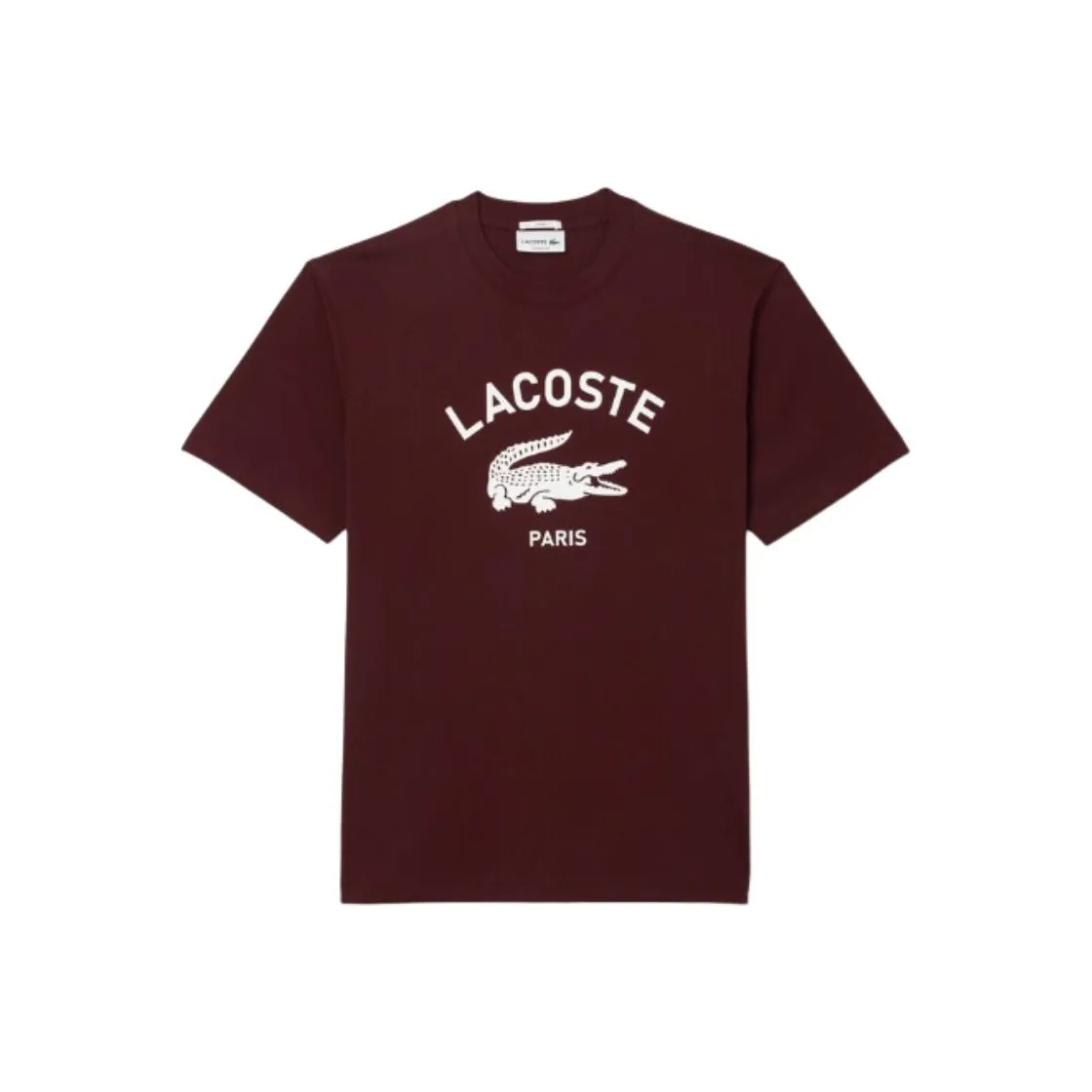 LACOSTE Бордо Мужская T-рубашка