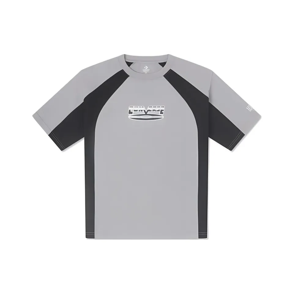 Конверс T Рубашка Мужская Серый Черный