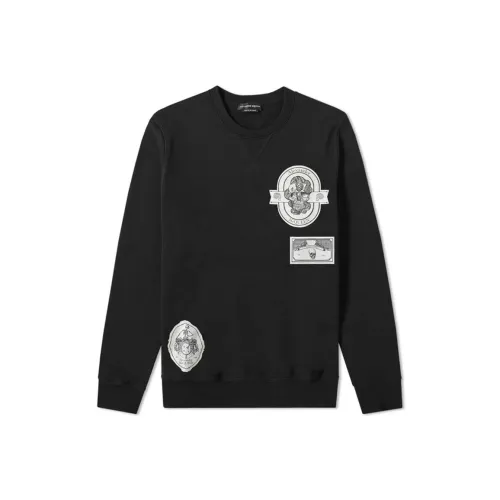 Alexander McQueen Черный Мужские Свитшоты