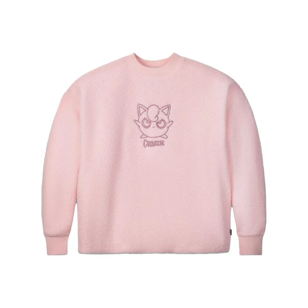 Конверс Розовый Мужской Свитшот