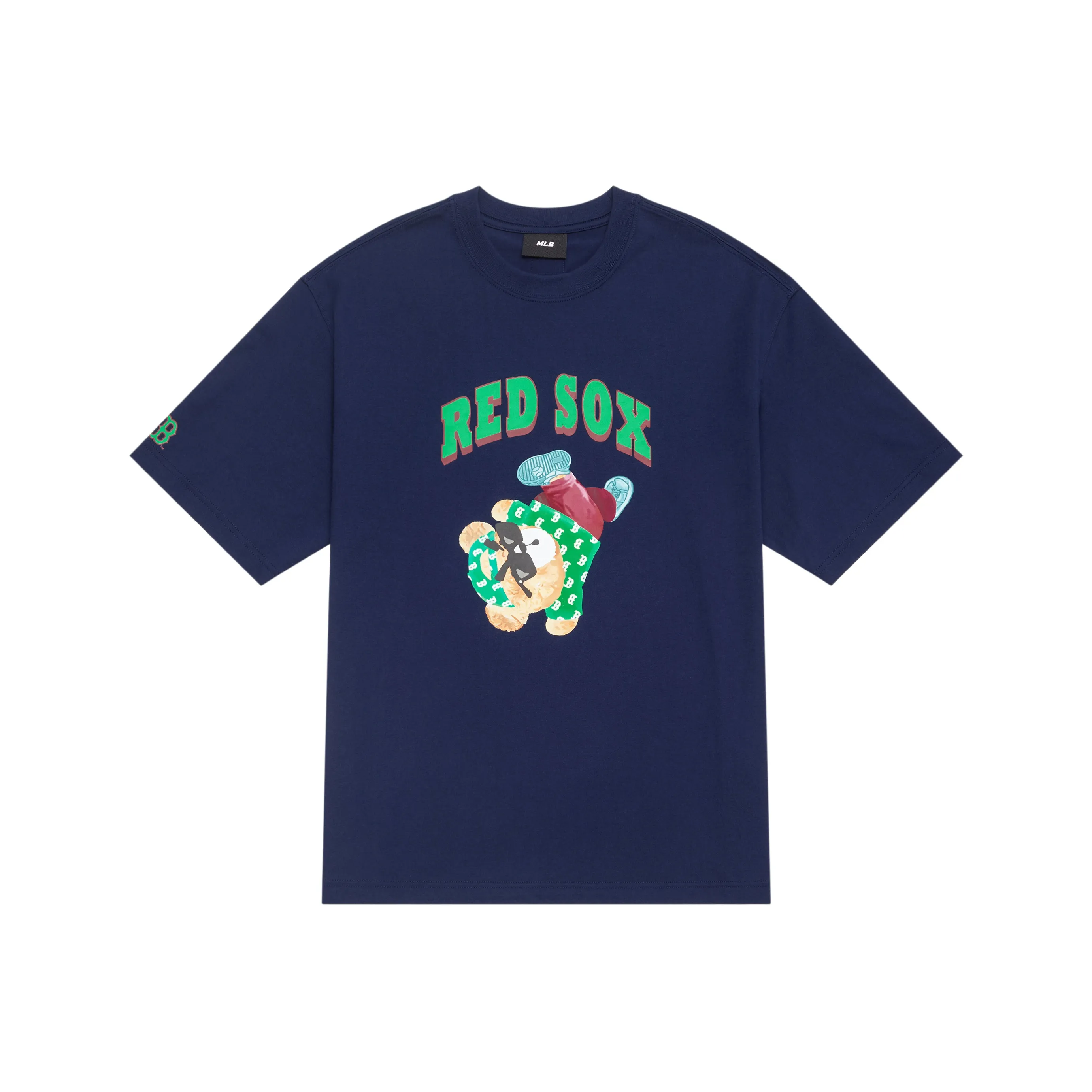 MLB Boston Red Sox Темно-синие унисекс футболки T-Shirt