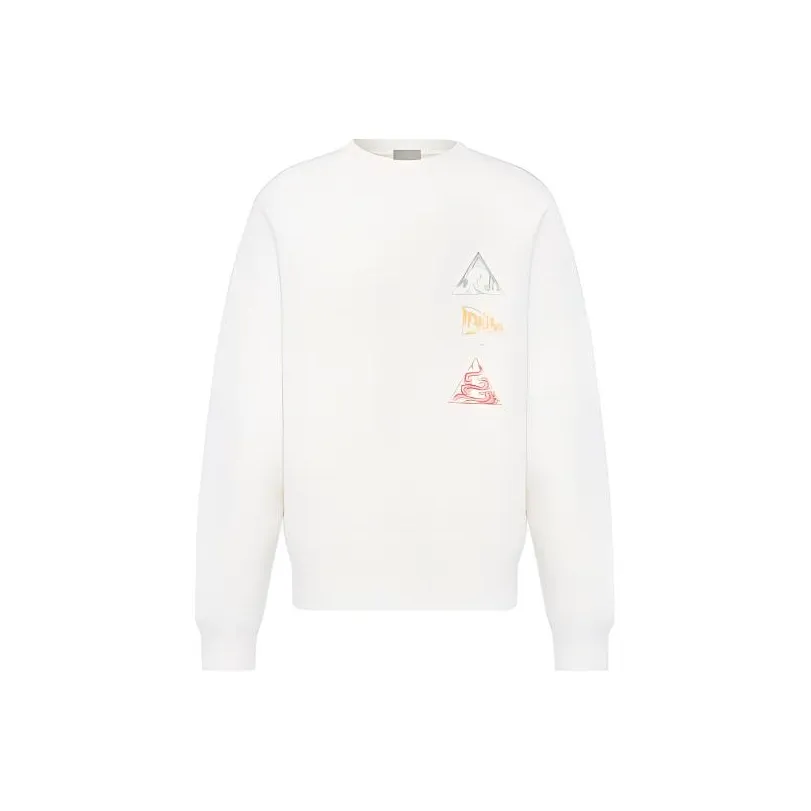 DIOR SS23 Sweatshirt Men's White