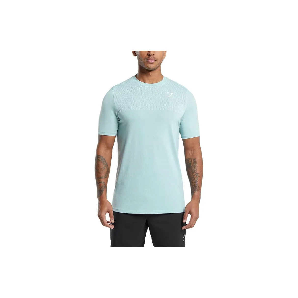 GYMSHARK T-Shirt Мужской Озерный Зеленый
