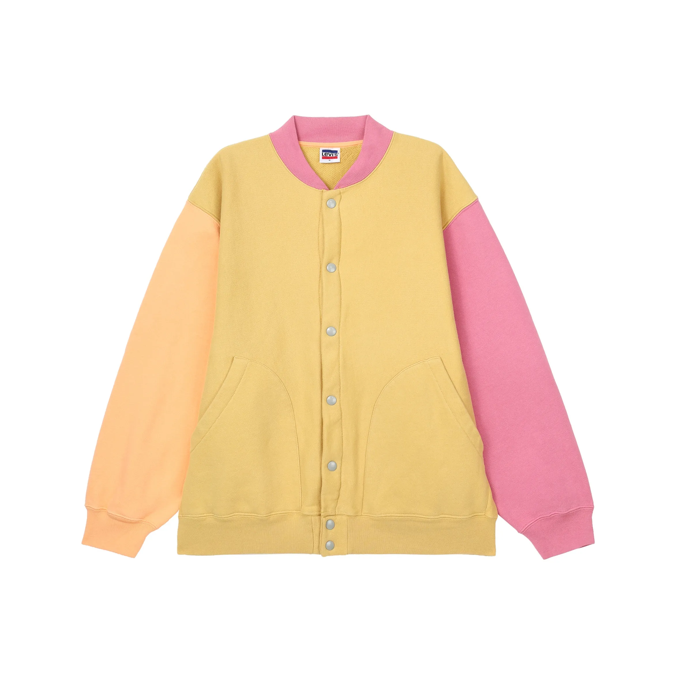 Levi's Толстовка Мужская Желтая Розовая