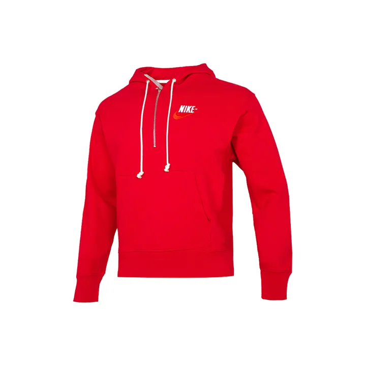 Nike Red Men's Hoodies Найк Красный Мужские Толстовки