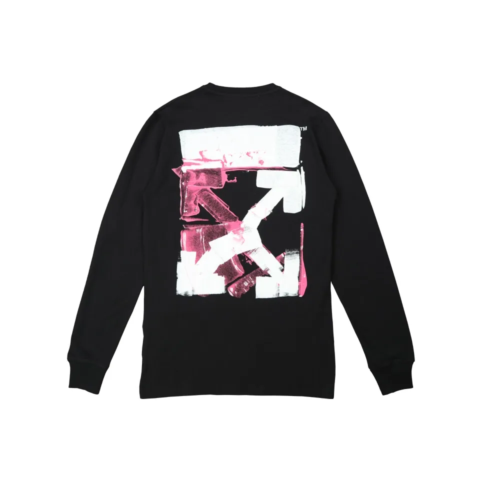 OFF WHITE Acrylic Nude L/S T Shirt