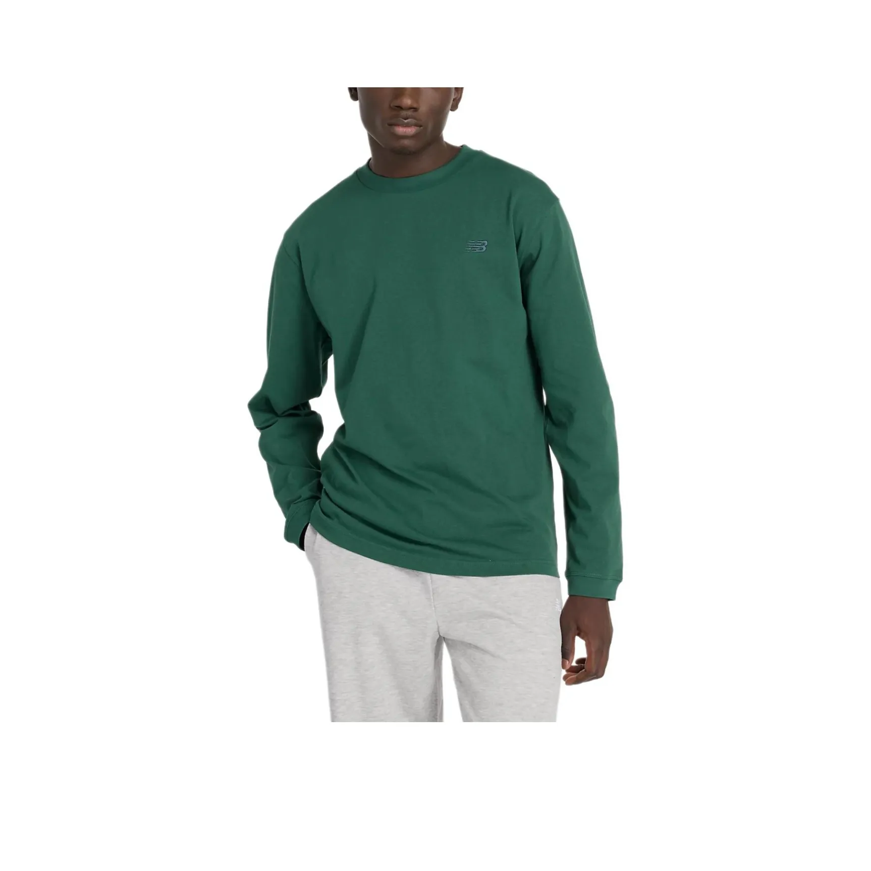 New Balance T-Shirts Men Green