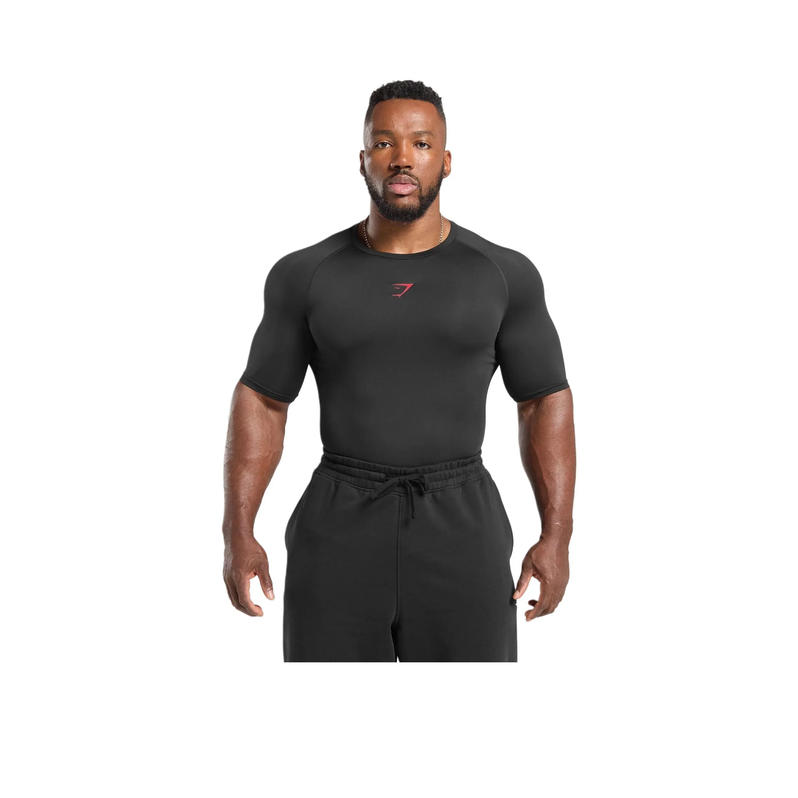 GYMSHARK Fitness Clothing Men's Black